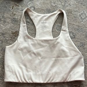 Off-White girlfriend collective sports bra. Gently used. Size medium.